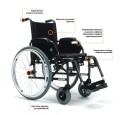 Wózek inwalidzki JAZZ S50 Vermeiren
