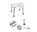 Taboret prysznicowy z wycięciem U AR-209