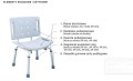Taboret prysznicowy składany AR 205