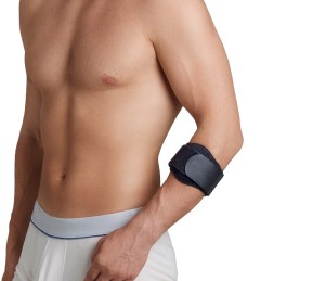  Neoprenowy stabilizator łokcia tenisisty z poduszką silikonową. IMMOBILO EHR-MAX AR-G-2060 