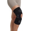 Neoprenowa orteza stawu kolanowego z regulacją kąta zgięcia – zapinana. IMMOBILO BRACE-RKZ AR-A-826