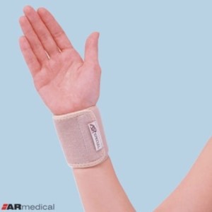 Elastyczny tkaninowy stabilizator nadgarstka, zapinany SP 876R