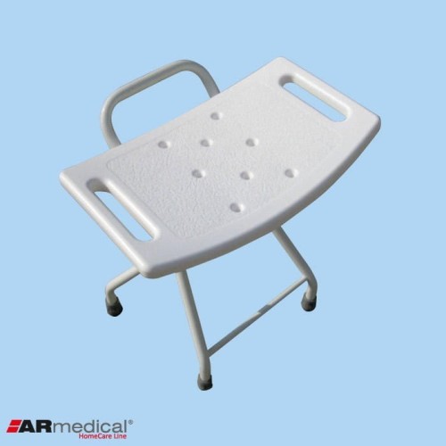 Taboret prysznicowy składany. Stalowy AR 204