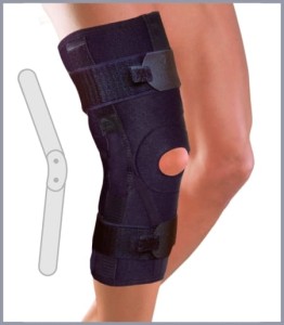 Orteza stawu kolanowego z szynami  6150 Orthocare