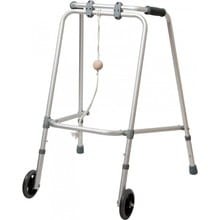  Balkonik aluminiowy z kulką – składany, dwukołowy AR-009