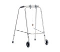 Balkonik aluminiowy z kulką – składany, dwukołowy AR-009