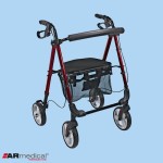 Podpórka rehabilitacyjna 4-kołowa Prestige AR-006