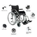 Wózek inwalidzki stalowy REGULAR AR 405