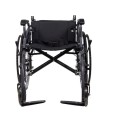 WÓZEK INWALIDZKI STALOWY Z HAMULCAMI DLA ASYSTENTA AT52307