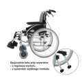 Wózek inwalidzki aluminiowy ERGONOMIC AR 300
