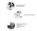 Wózek inwalidzki aluminiowy ERGONOMIC AR 300