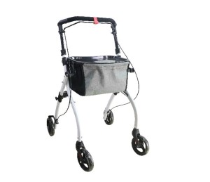 Podpórka rehabilitacyjna 4-kołowa aluminiowa. COMPACT AR-026