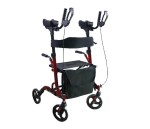 Podpórka rehabilitacyjna 4-kołowa aluminiowa z podparciem łokci. SUPPORT AR-028