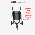 Balkonik trójkołowy aluminiowy. ULTRA AR-027