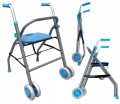 Podpórka rehabilitacyjna dwukołowa. DELUXE AR-021