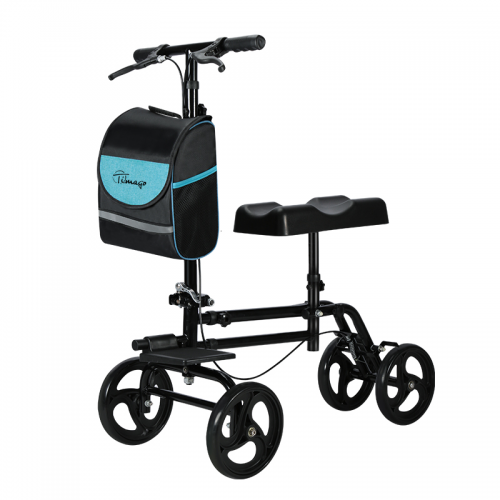Podpórka czterokołowa aluminiowa z podparciem na kolano - Knee Walker