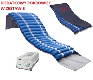 Materac pneumatyczny przeciwodleżynowy zmiennociśnieniowy „Rurowy” AR-950