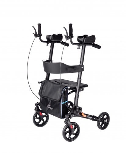 Podpórka 4-kołowa aluminiowa z podparciem pod łokcie-LEXI