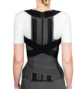 Orteza tułowia sztywna, wysoka ze stalkami AT04505 PRO