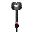 Kula łokciowa-aluminowa z ruchomą obejmą i miękkim uchwytem Pro-Soft AR-024M