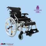 Wózek inwalidzki aluminiowy PRESTIGE AR 350