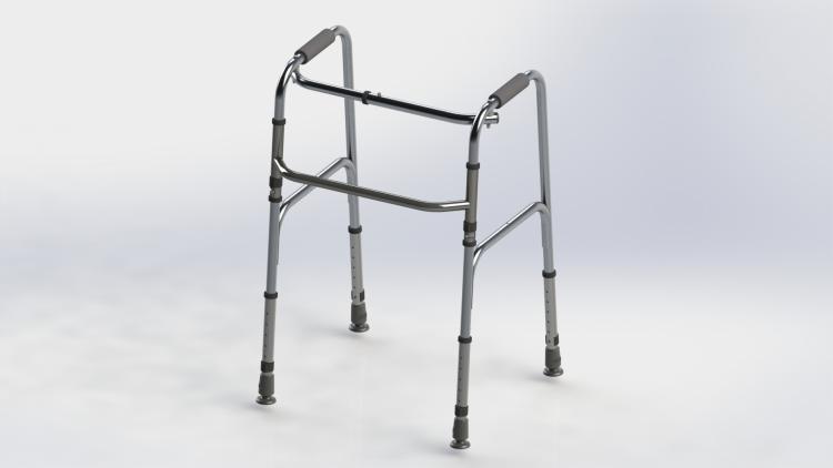 




Balkonik AT02003 dla osób  wymagających maksymalnej stabilności podczas chodzenia. Wyposażony w cztery stopki oraz możliwość przełączenia między opcją stałą a kroczącą, idealnie sprawdza się w przypadku osób potrzebujących szczególnego wsparcia na krótkich dystansach. Solidna i lekka konstrukcja zapewnia komfort oraz bezpieczeństwo użytkowania.Dlaczego warto wybrać balkonik AT02003?
Balkonik AT02003 to doskonałe rozwiązanie dla osób potrzebujących maksymalnej stabilności i wsparcia podczas chodzenia. Dzięki czterem antypoślizgowym stopkom oraz możliwości przełączania między trybem stałym a kroczącym, świetnie sprawdza się zarówno w rehabilitacji, jak i codziennym użytkowaniu. Lekka konstrukcja i możliwość regulacji wysokości zapewniają wygodę oraz ergonomię.
Kluczowe cechy 
1. Cztery stopki

Balkonik wyposażony jest w cztery antypoślizgowe stopki, które zapewniają najwyższy poziom stabilności podczas użytkowania, szczególnie na nierównych powierzchniach.
2. Opcja stała i krocząca

Możliwość przełączenia między trybem stałym (pełna sztywność) a kroczącym (przesuwanie jednego boku na raz) pozwala dostosować funkcjonalność balkonika do indywidualnych potrzeb użytkownika.
3. Regulowana wysokość

Regulacja w zakresie od 79 do 93 cm umożliwia idealne dostosowanie wysokości do wzrostu użytkownika, zapewniając ergonomiczną pozycję podczas chodzenia.
4. Kompaktowa i lekka konstrukcja

Przy wadze zaledwie 2,75 kg oraz szerokości po złożeniu wynoszącej tylko 15 cm, balkonik jest łatwy w przechowywaniu i transporcie.
Zastosowanie
Balkonik AT02003 to idealne wsparcie dla:

    Osób starszych, które potrzebują stabilności w codziennym funkcjonowaniu.
    Pacjentów w trakcie rehabilitacji po urazach lub operacjach.
    Osób z ograniczeniami ruchowymi, które wymagają szczególnej stabilności podczas chodzenia na krótkich dystansach.

Wymiary

    Wysokość: 79-93 cm
    Szerokość zewnętrzna: 56 cm
    Szerokość po złożeniu: 15 cm
    Szerokość między uchwytami: 41 cm
    Waga: 2,75 kg
    Maksymalna waga użytkownika: 150 kg

 
Składany balkonik rehabilitacyjny zaprojektowany z myślą o osobach niepełnosprawnych, ze schorzeniami narządu ruchu oraz mającymi problem z utrzymaniem równowagi. Balkonik jest codziennym wsparcie dla wszystkich, którzy mają problem z poruszaniem się i nie mogą liczyć na stałe wsparcie bliskich osóbSkładany balkonik rehabilitacyjny zaprojektowany z myślą o osobach niepełnosprawnych, ze schorzeniami narządu ruchu oraz mającymi problem z utrzymaniem równowagi. Balkonik jest codziennym wsparcie dla wszystkich, którzy mają problem z poruszaniem się i nie mogą liczyć na stałe wsparcie bliskich osób
Składany balkonik rehabilitacyjny zaprojektowany z myślą o osobach niepełnosprawnych, ze schorzeniami narządu ruchu oraz mającymi problem z utrzymaniem równowagi. Balkonik jest codziennym wsparcie dla wszystkich, którzy mają problem z poruszaniem się i nie mogą liczyć na stałe wsparcie bliskich osóbBalkonik na 4 stopkach AT02003 Antar