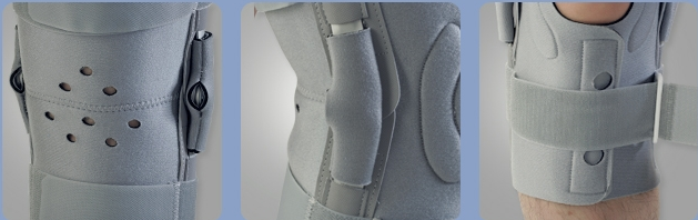 Orteza stawu kolanowego z szynami DR-K014